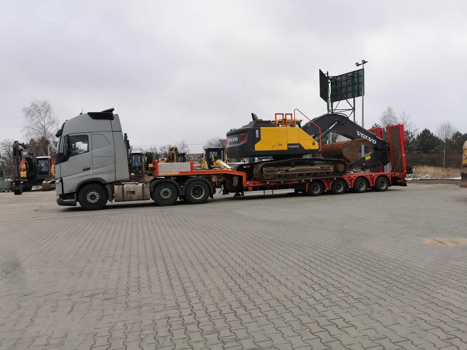 Transport Maszyn Rolniczych Budowlanych  Niskopodwoziowy PL EU