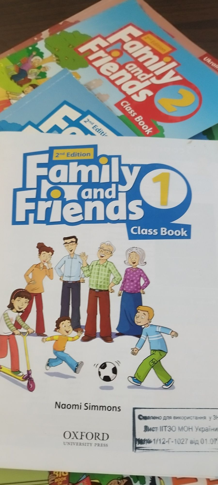 Оригінали! Family and friends, 1-4 рівні, посібники