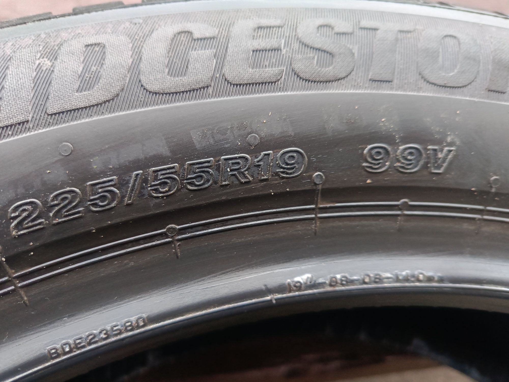 1szt DEMO NOWA Bridgestone Turanza AllSeason 6 225/55/19 99V 8mm 2023r