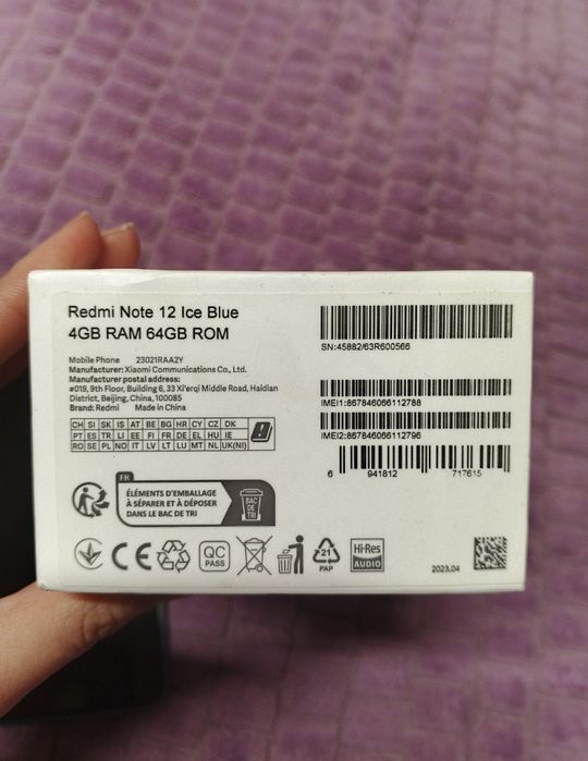 Телефон Redmi note 12