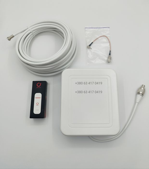 Комплект для 4G LTE інтернету модем Olax u90 + панельна антена huawei