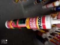 soudal silikon szklarski kolor biały szkło drewno ceramika