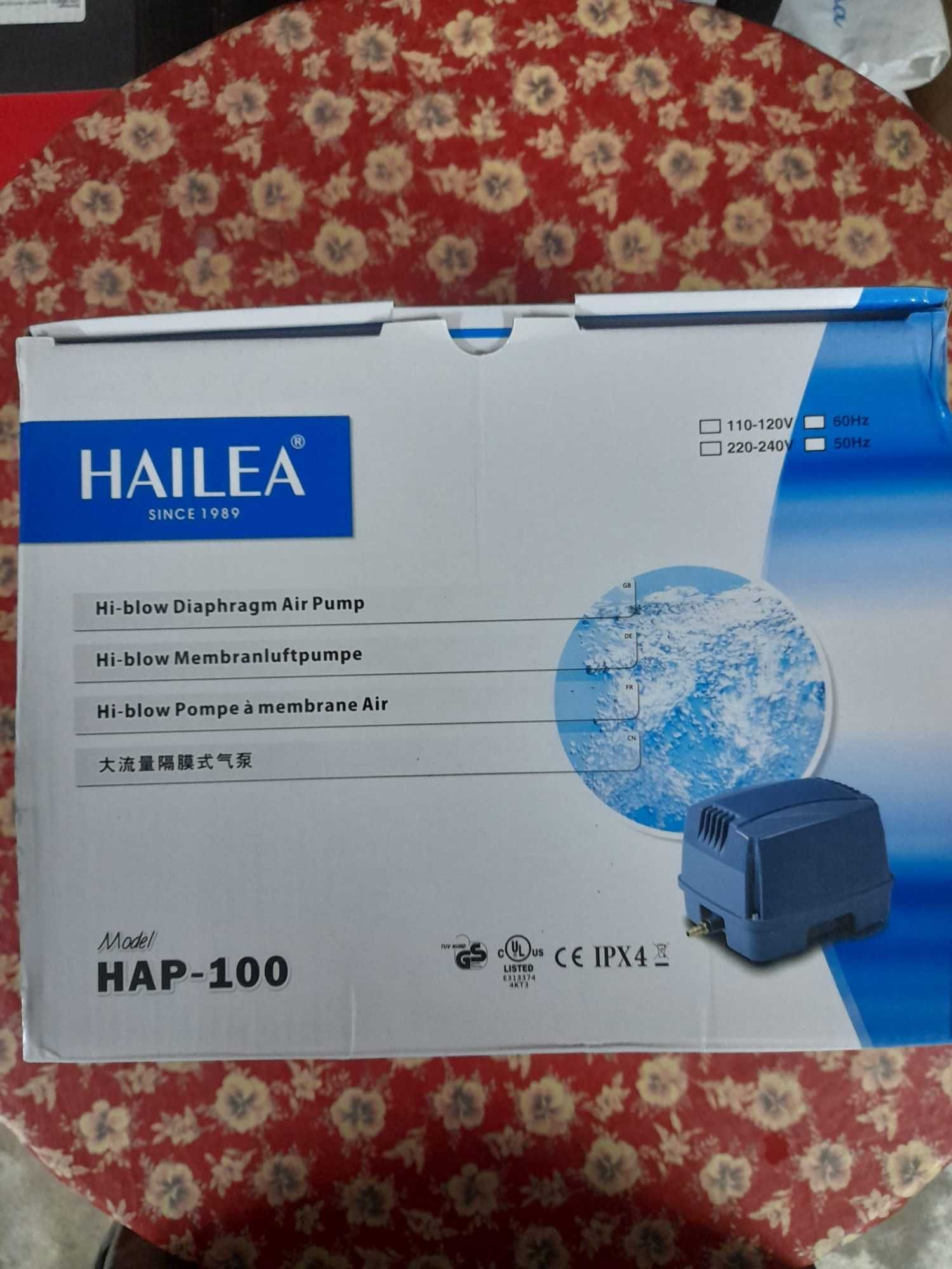 Bomba de ar da marca Hailea - HAP-100 (NOVA)