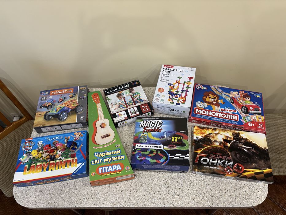 Гра конструктор гітара подарунки для дітей