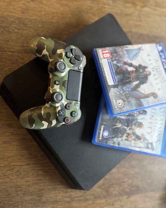 Playstation 4 Slim 500 gb + 2 гри