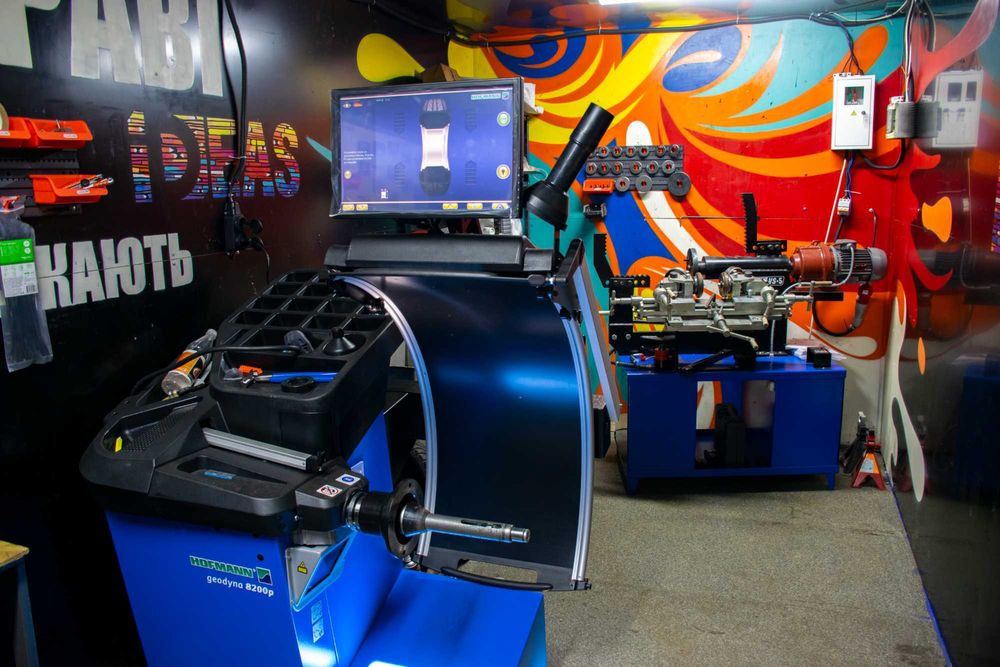 Шиномонтаж Полтава, Прокатка дисків - Київське Шосе 39