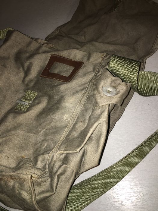 Torba wojskowa na ramię wojsko PRL żołnierz wojna mundur