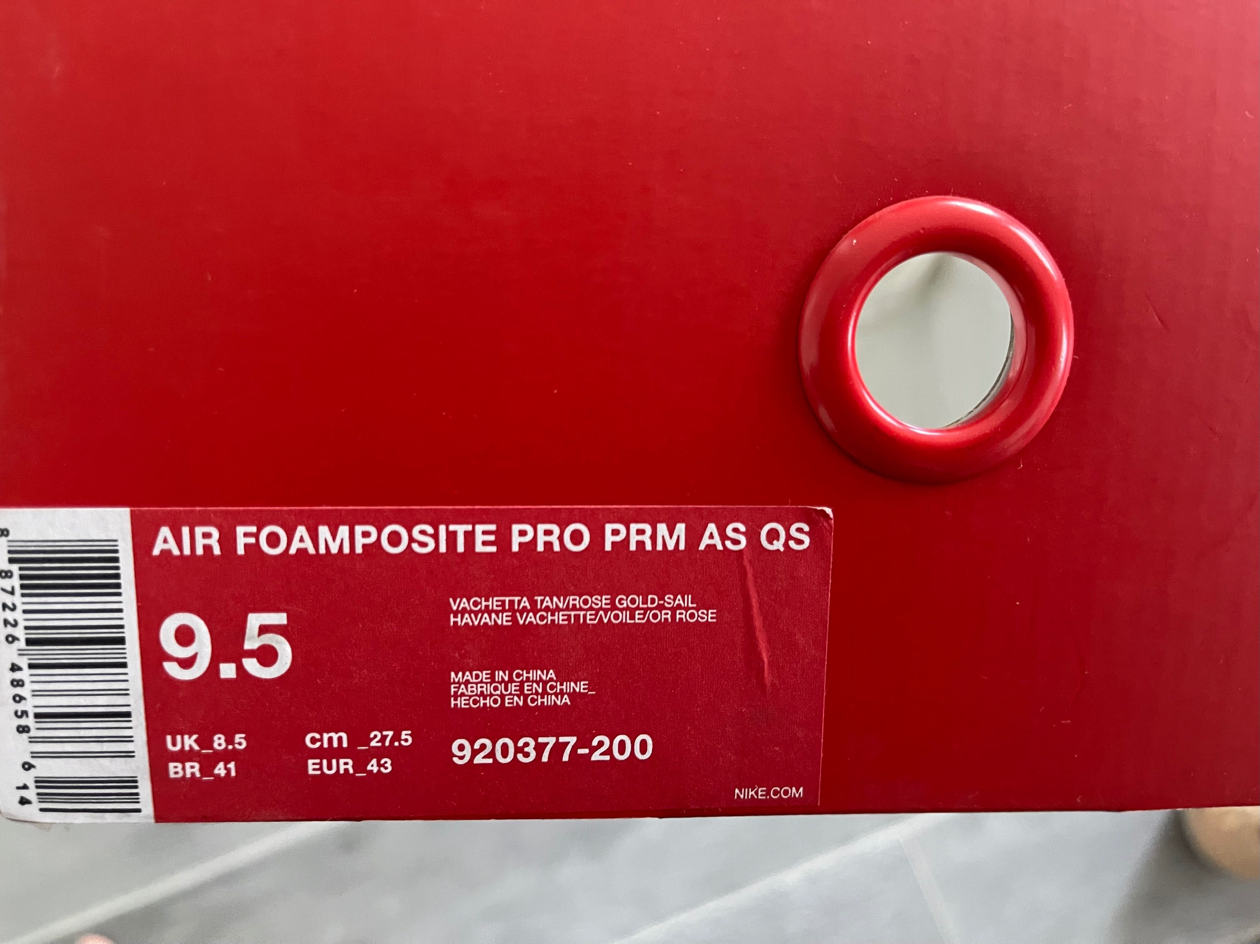 Nike Foamposite PRO 43 QS
