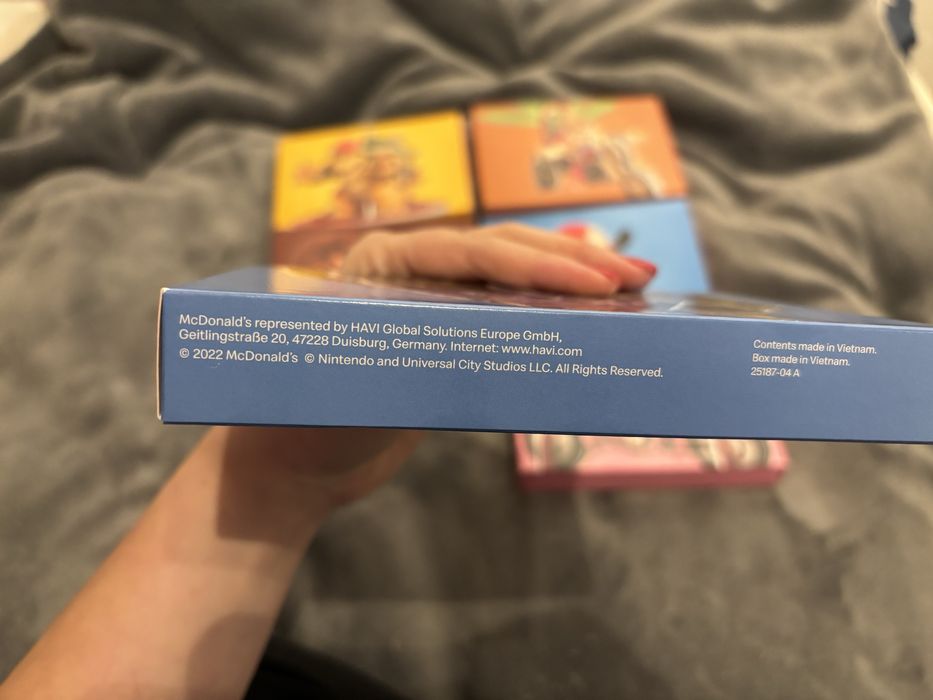 6 Brinquedos Nintendo McDonalds