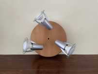 Candeeiro de tecto com 3 projectores