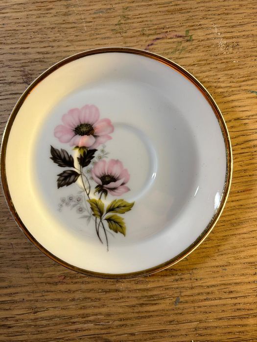 Conjunto de chá de porcelana portuguesa coimbra