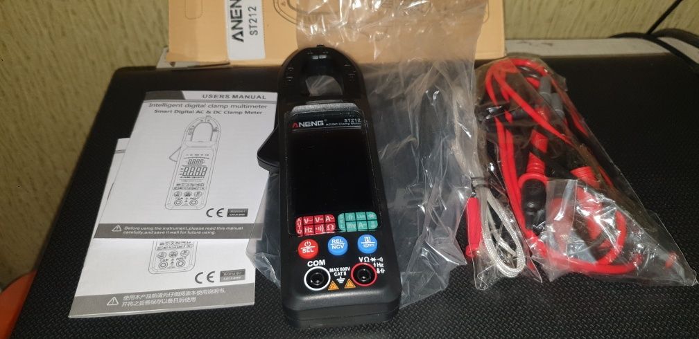 Мультиметр-кліщі Aneng ST-212, ST-213, ToolTop X6 ac/DC Amper