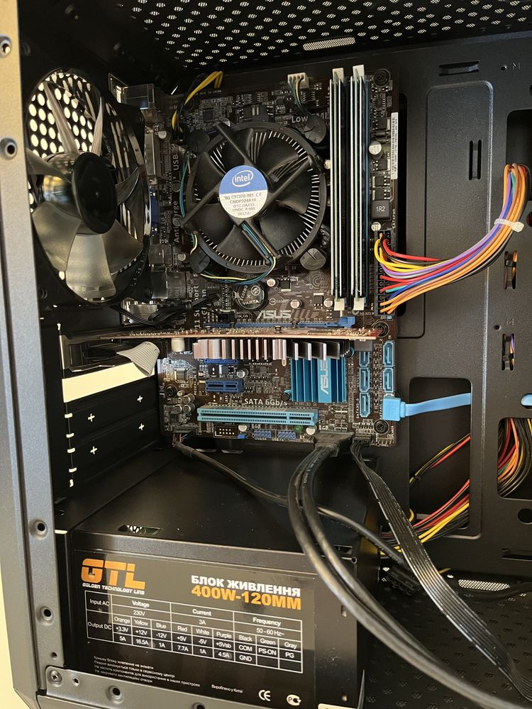 Офісний ПК (Xeon E3 1230, 16 ddr3, 120 ssd, hd 5450)