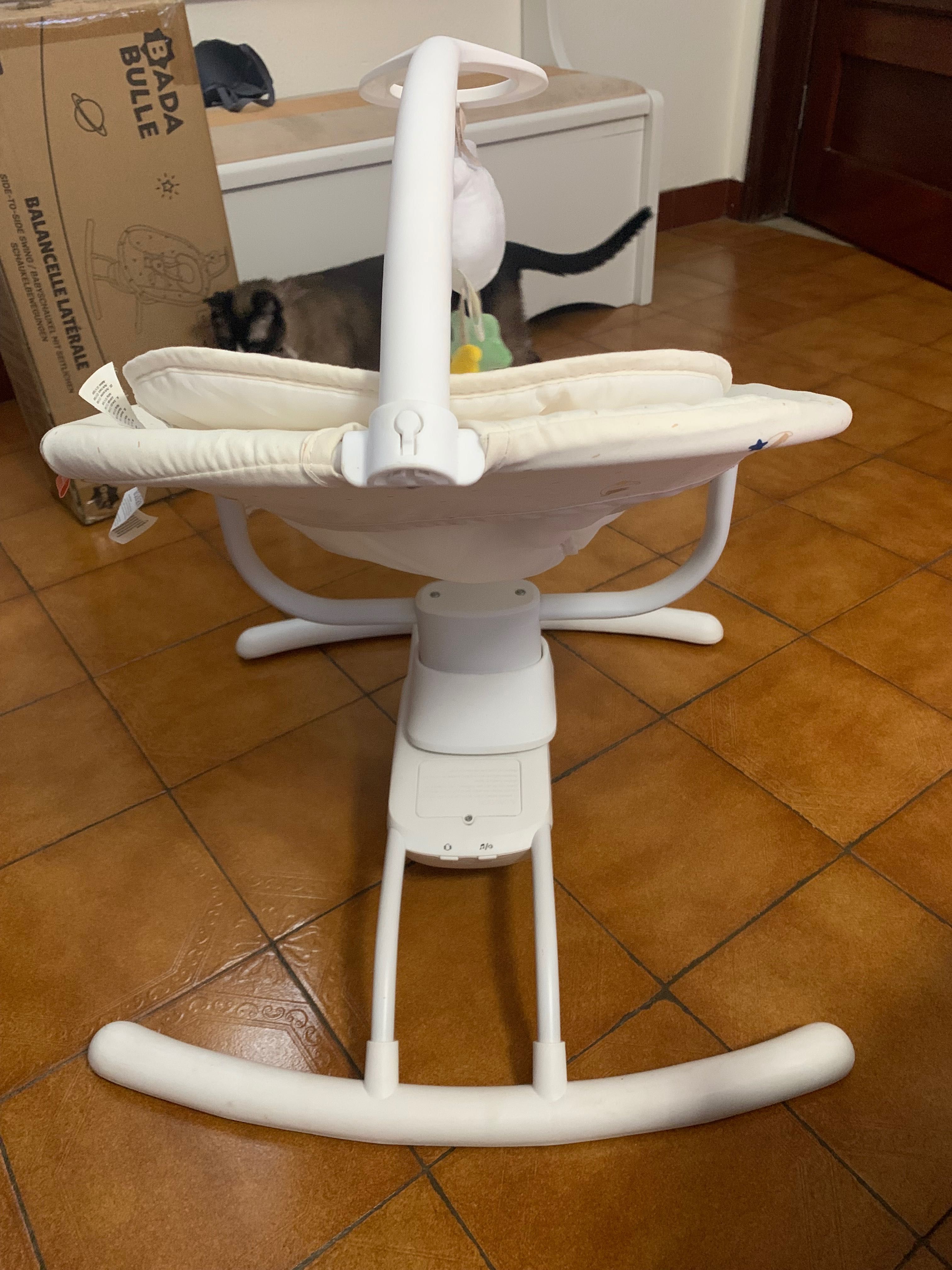 Espreguiçadeira para bebé Baba Bulle como nova