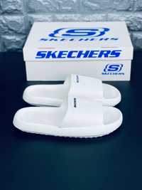 Шлепанцы Skechers мужские Пляжные шлепки сланцы тапочки Скечерс 36-45