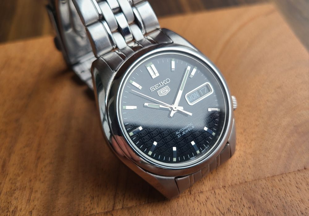 Надёжные точные японские часы SEIKO 5 Automatic Точный Ход, состояние