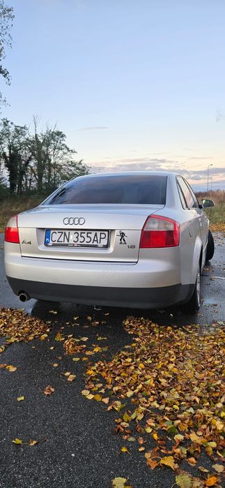 Audi A4 B6 1.6 100 KM | Benzyna + LPG | 2002r | Srebrny | Zadbany