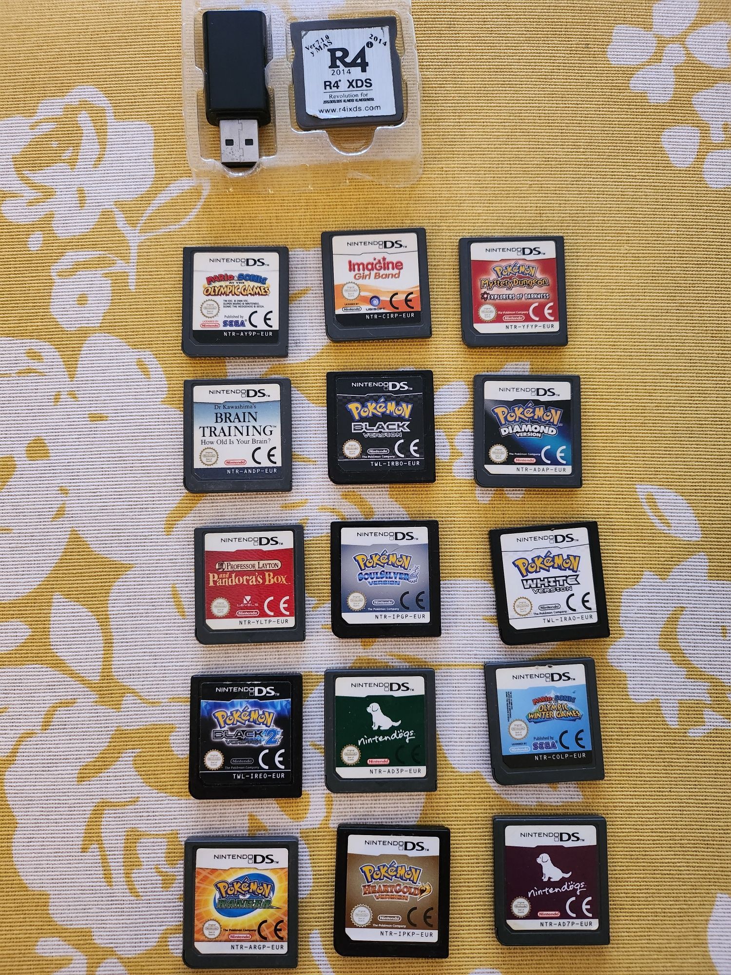 Jogos variados nintendo ds