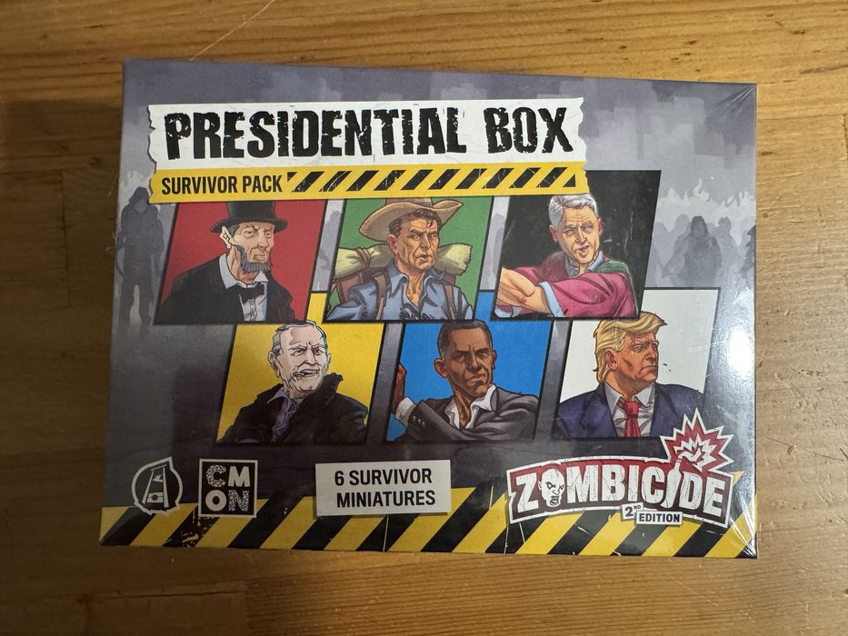 Zombicide presidental box dodatek do gry planszowej