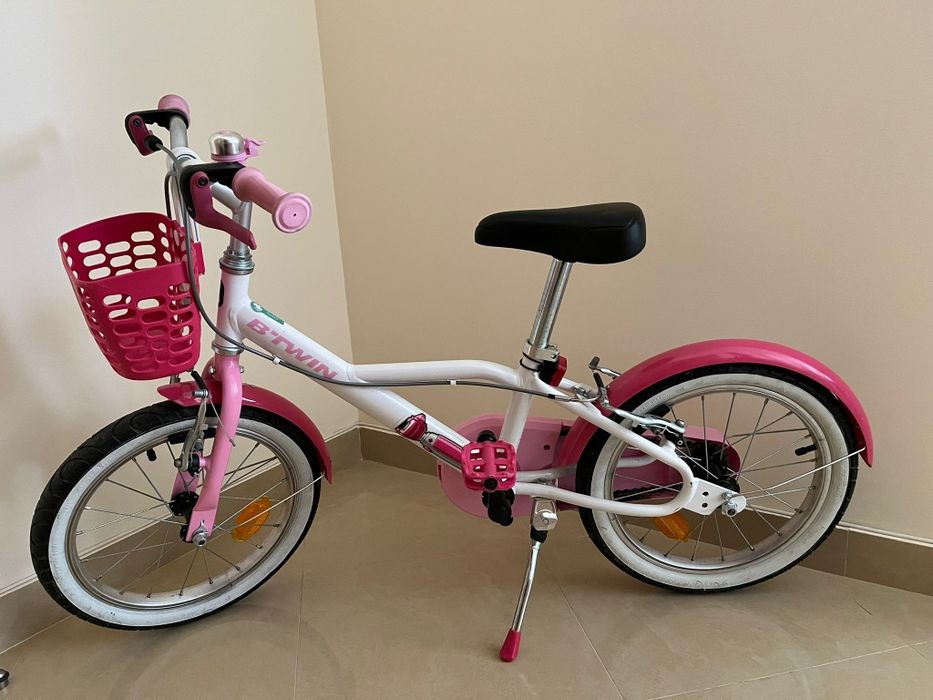 Bicicleta de criança 4-6 anos 500 Doctogirl 16 polegadas