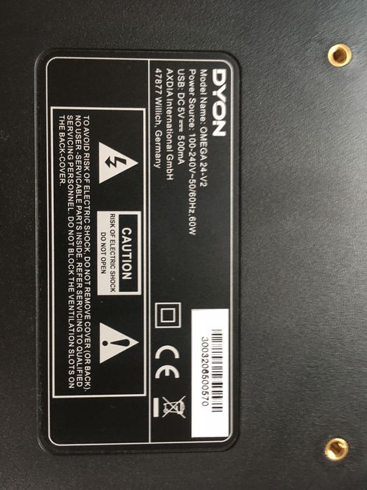 Sprzedam telewizor Dyon 24-V2