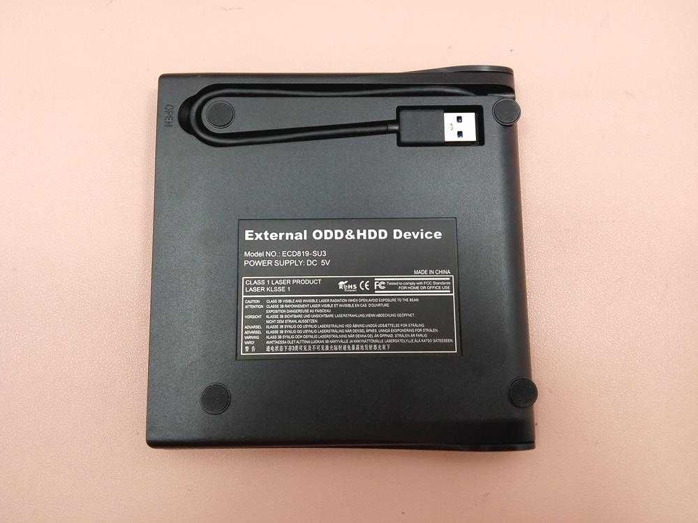 Napęd zewnętrzny Nagrywarka zewnętrzna USB 3.0 DVD CD Gwarancja FV