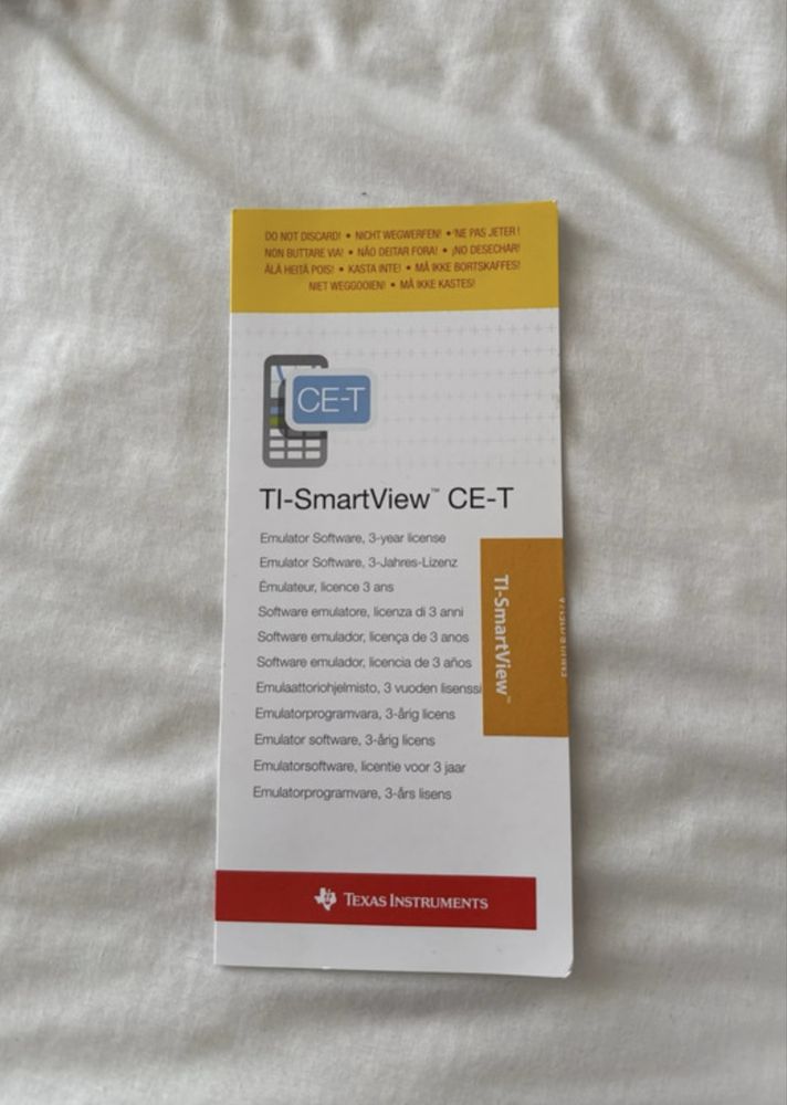 Calculadora TI-84 Plus CE-T python edition
