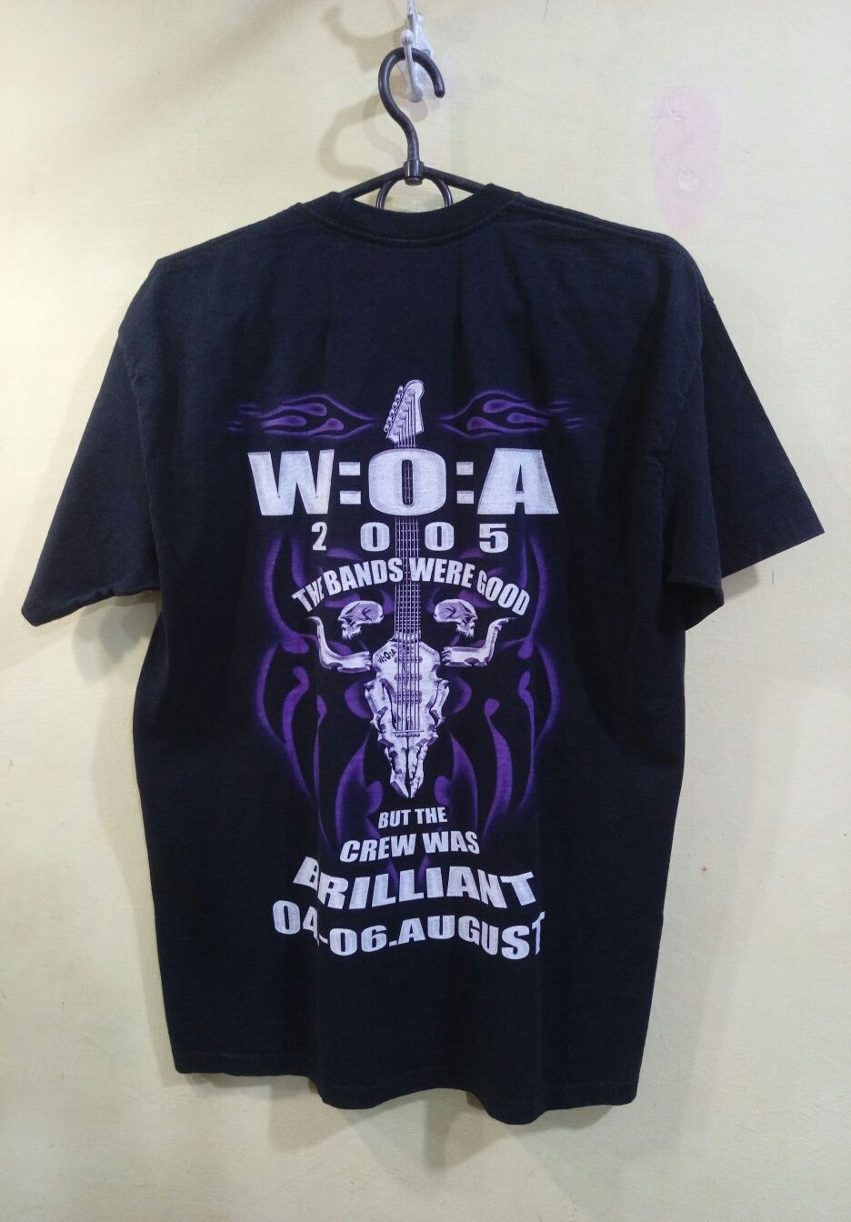 W O A 2005 The Bands Were Good винтажна літня футболка