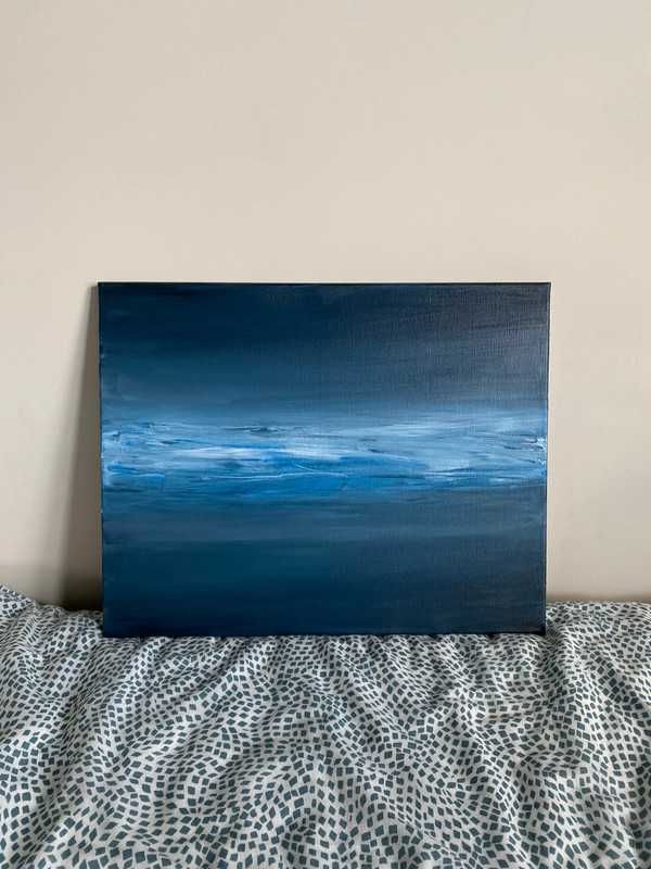 Obraz na płótnie, Ocean abstrakcja 40x50