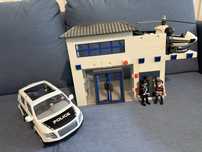 Playmobil policja komisariat helikopter