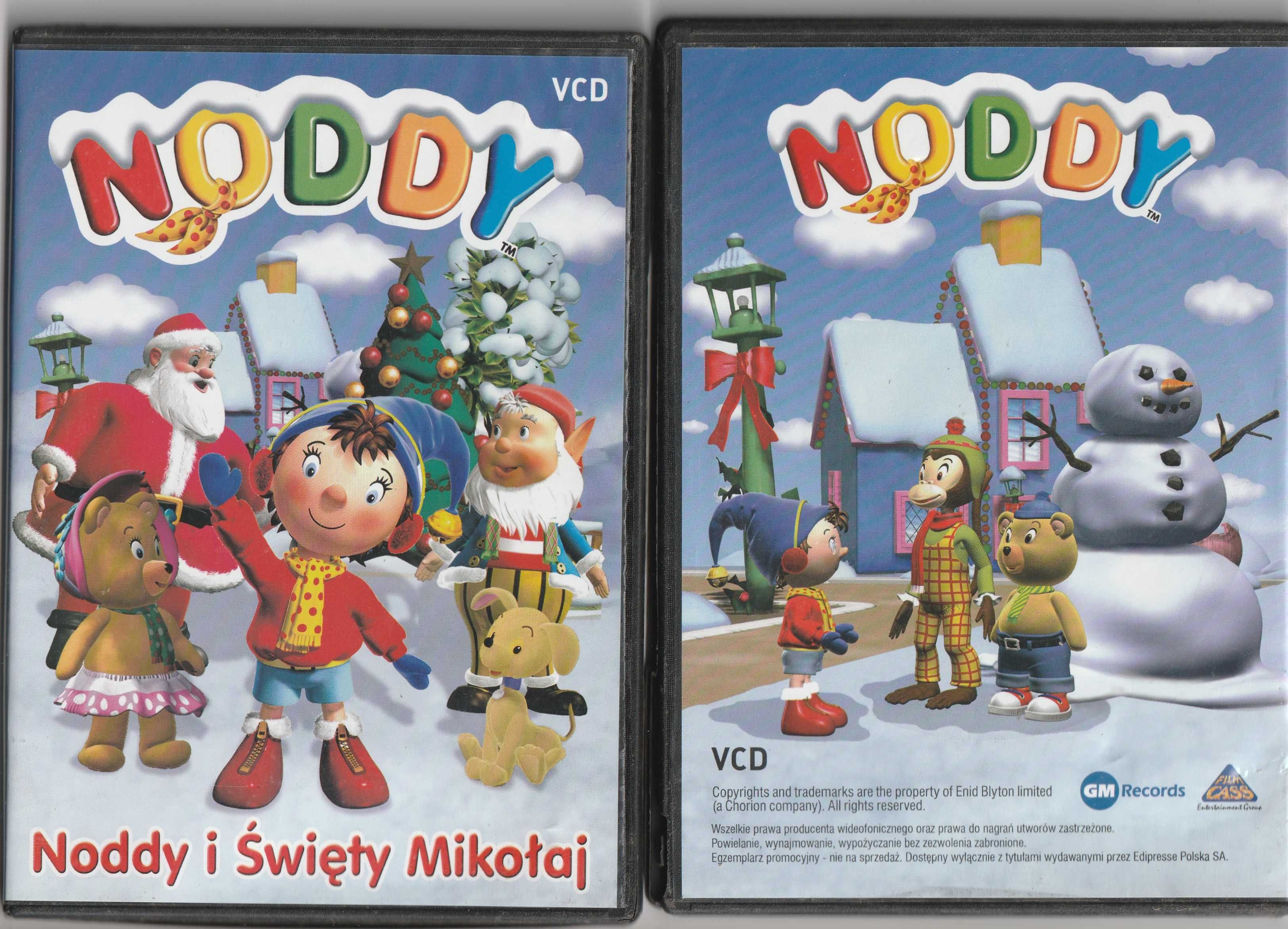 Noddy i święty mikołaj płyta VCD