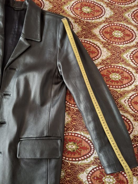 Чоловічий піджак з натуральної шкіри