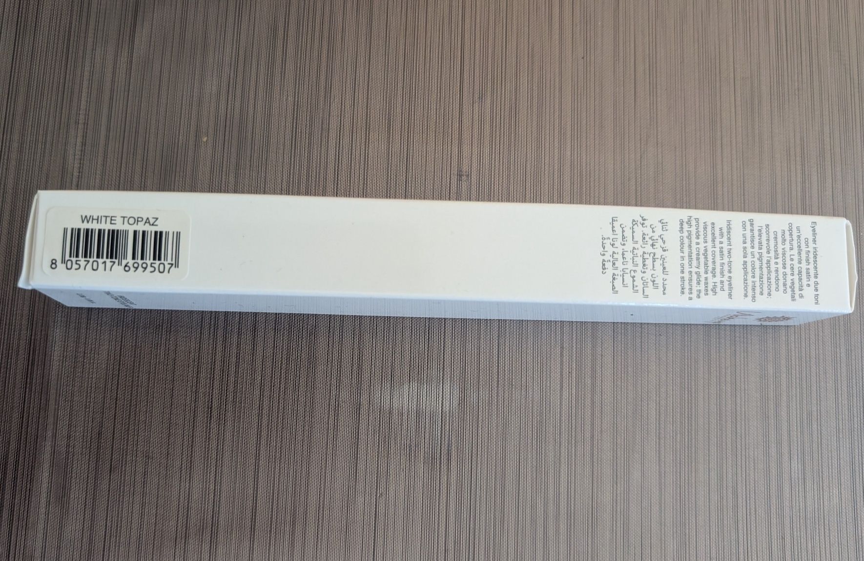 Wakeup Cosmetics Iridiscent Two-Tone Eyeliner 02 White Topaz