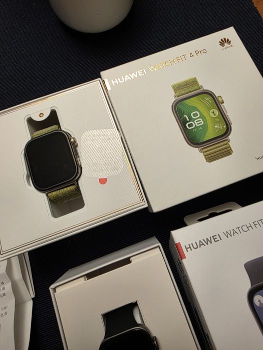 Huawei Watch GT 4, Fit 3 e 2 NOVOS. Troca/retoma. Fatura, garantia