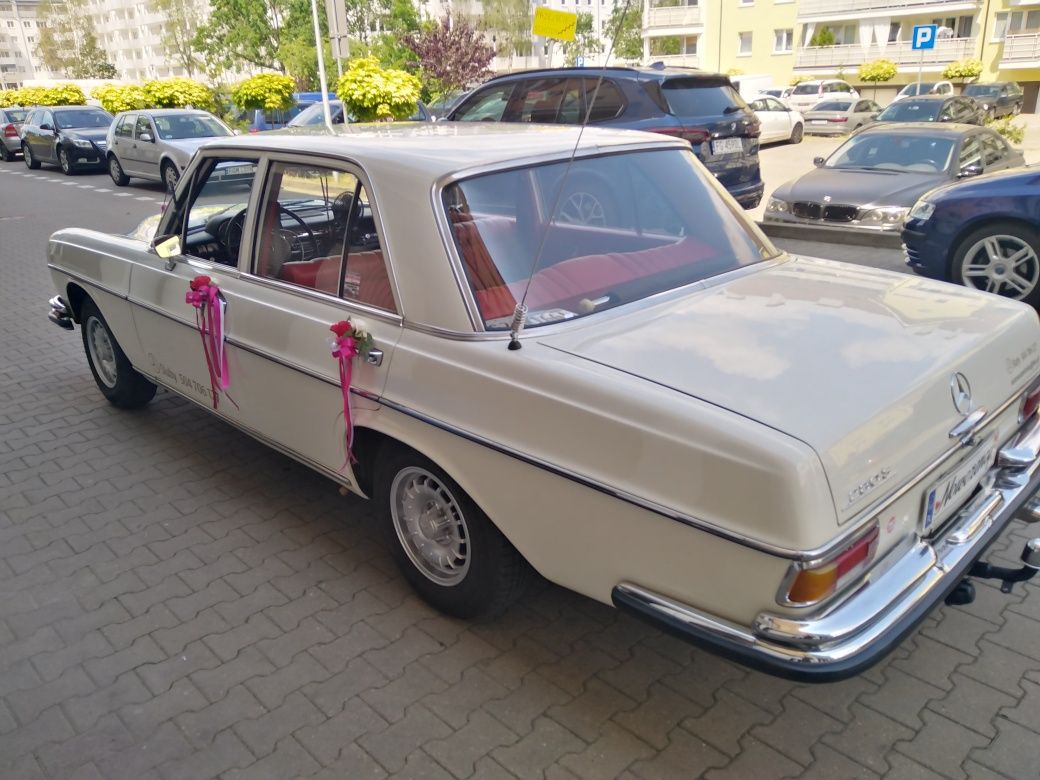 Samochód Auto Limuzyna do Ślubu Zabytkowy Mercedes lata 60 BMW 6