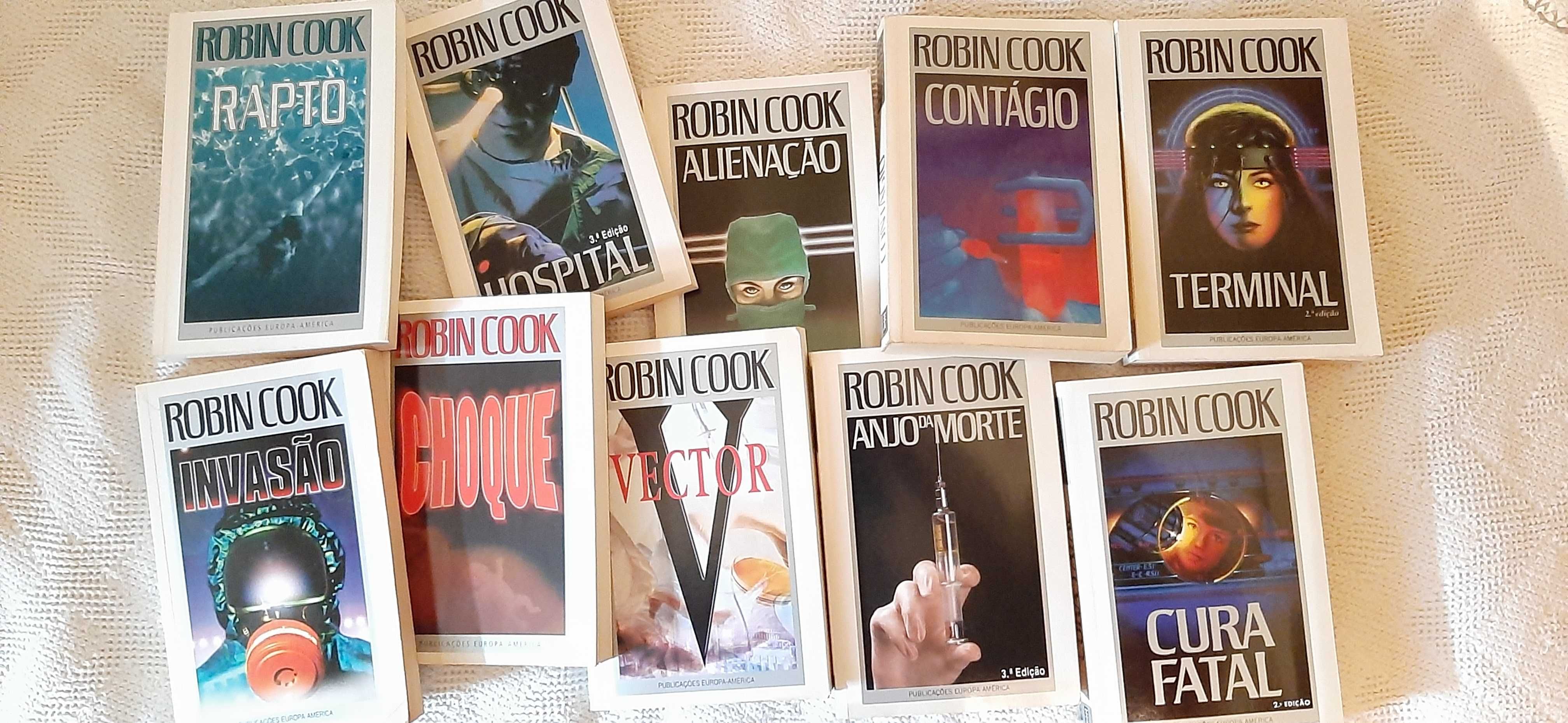 28 Livros de Robin Cook em excelente estado