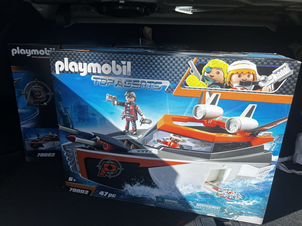 Playmobil, Top agents 70002 корабель 40 см