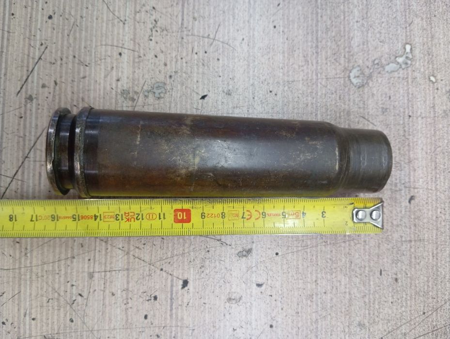 Łuska z samolotu bojowego SU-22 cal.30mm