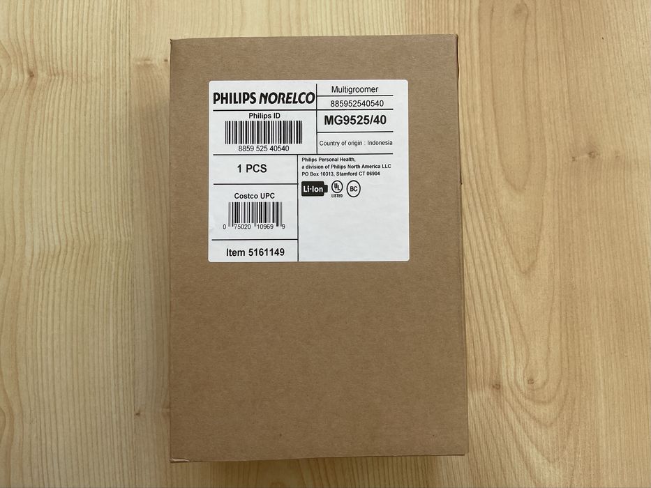 Тример Philips Norelco Multigroom 9000 MG9525/40 24 Предмети