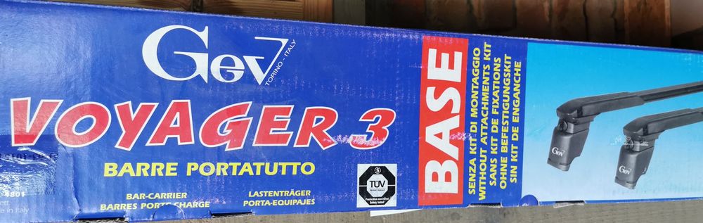 Автобагажник Gev Voyager3, замки та захисні елементи