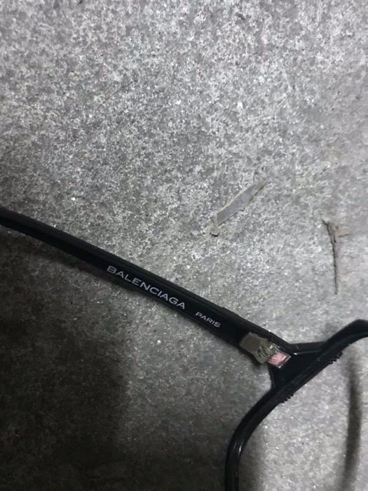 BALENCIAGA Paris - Armação de óculos vintage 1970s