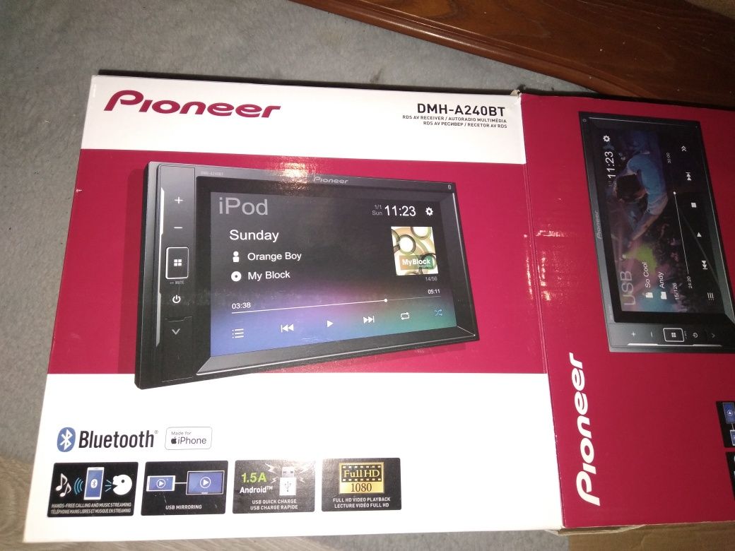Rádio pioneer 2 Din garatia