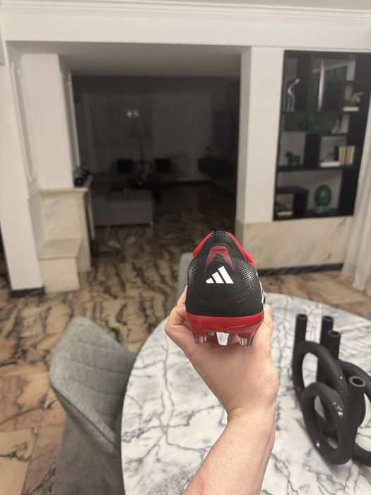 Botas de Futebol com Língua Dobrada BWR Predator Pro – Piso firme