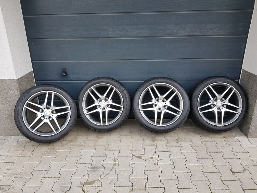 KOŁA FELGI Z OPONAMI 5x112 Mercedes s w222 AMG / 19 cali / oryginał