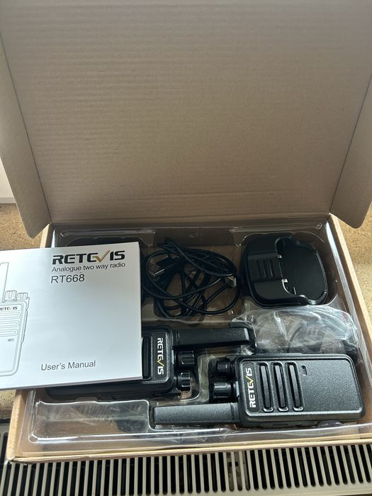 Krotkofalowki zestaw RETevis RT668