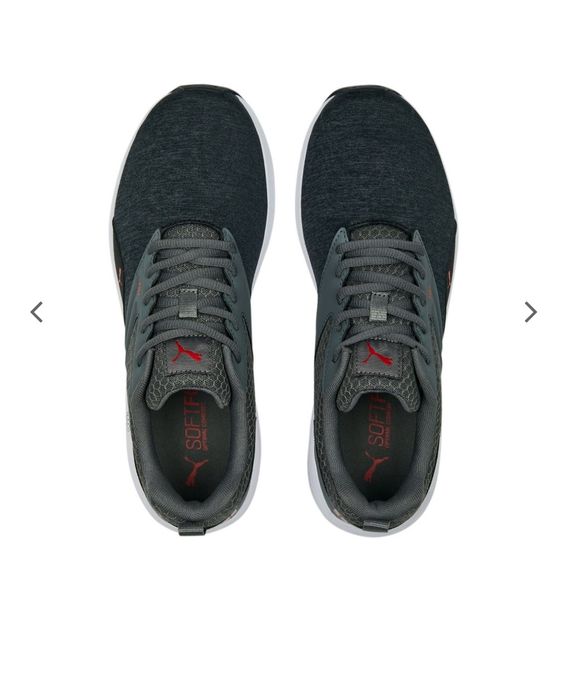 Buty sportowe NRGY Comet Black -dark Gray -time Red