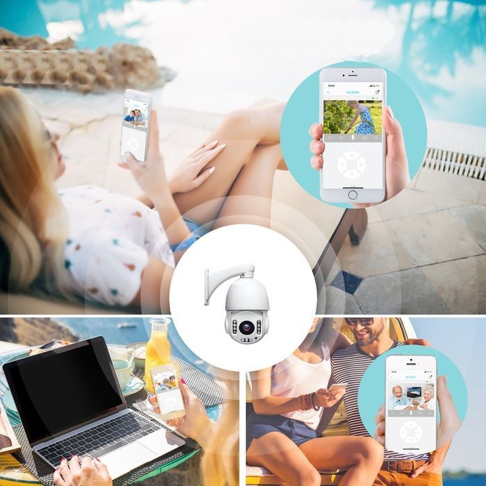 Kamera Obrotowa Zewnętrzna IP Wifi 30X Zoom Sony FULL HD