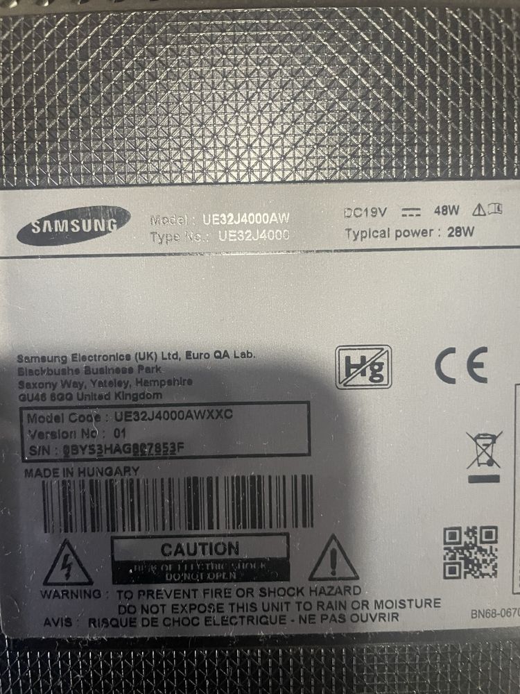 TV Samsung Led 32”