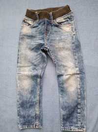 Spodnie dziecięce jeans H&M slim fit, rozm. 104