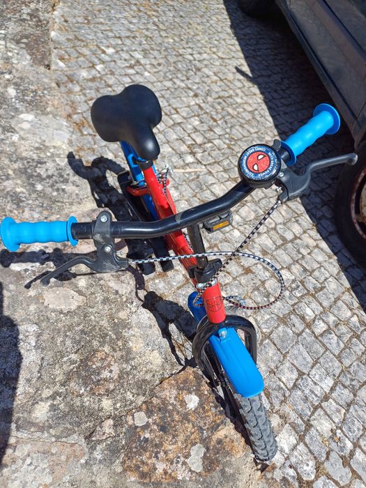 Bicicleta criança Spiderman